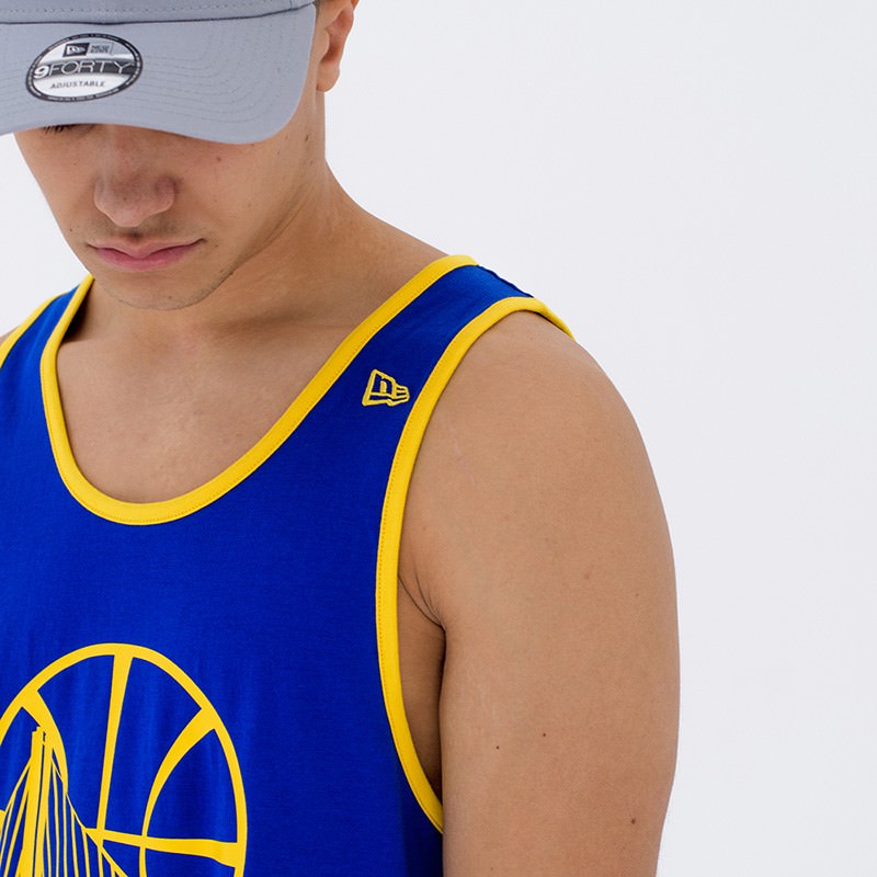 camiseta de tirantes de los warriors